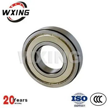 Gearbhosca Gluaisteán Bearradh 6203-14 / 2RS Chrome Steel GCR15